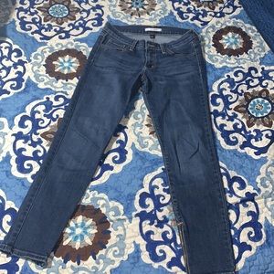 Flying monkey skinny jeans zip ankle